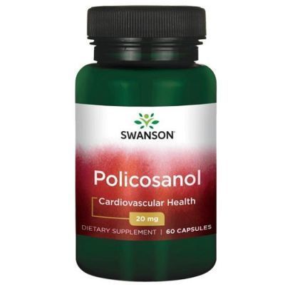BioCosanol Policosanol 20mg (SWANSON) 60 kaps.