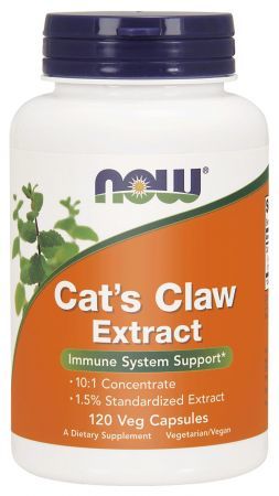 CAT'S CLAW EXTRACT 334mg (NOW) 120 kaps.