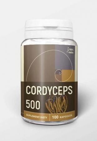 CORDYCEPS 500mg 100 kaps.