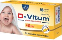 D-VITUM dla niemowląt 96 kaps. twist-off