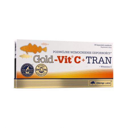 GOLD VIT C + TRAN 30 kaps.