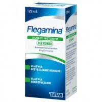 FLEGAMINA MIĘTOWA BEZ CUKRU syrop 4 mg/5ml 120ml