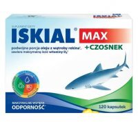 ISKIAL MAX + CZOSNEK 120 kaps.