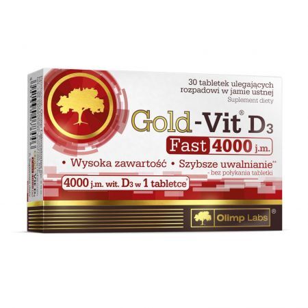 OLIMP GOLD-VIT D3 FAST 4000, 30 tabl.
