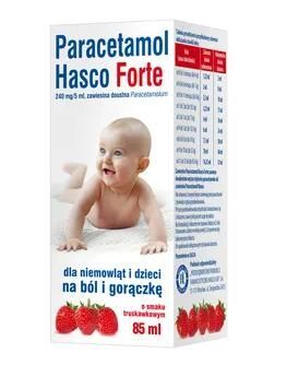 PARACETAMOL HASCO FORTE 240 mg/5ml, zawiesina doustna, 85ml