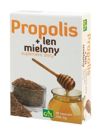 PROPOLIS + LEN MIELONY 48 kaps.