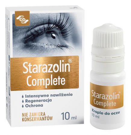 STARAZOLIN COMPLETE KROPLE DO OCZU 10ml