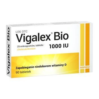 VIGALEX BIO 1000 IU 90 tabl.